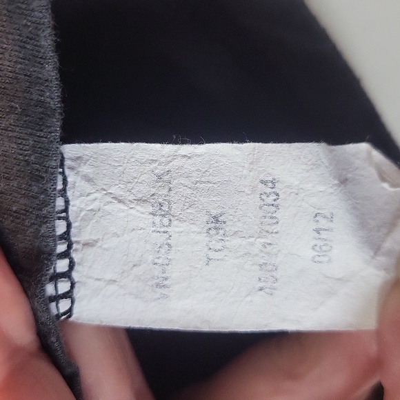 VANS JUNKFOOD Gray All American Cropped Tee - One Size Fits Most - Picture 4 of 9